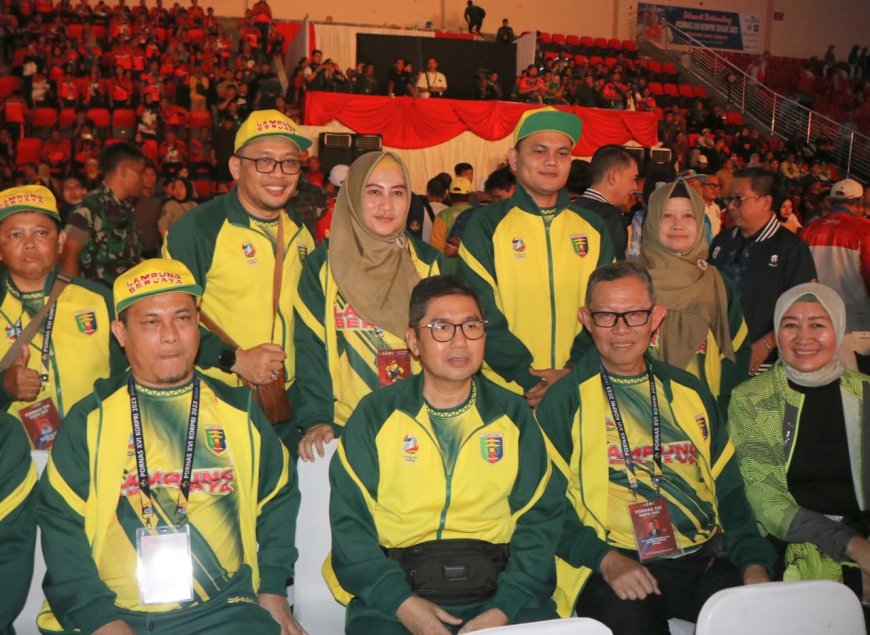 Pornas Korpri XVI Tahun 2023 di Semarang di Buka Menpan RB Abdullah Azwar Anas, Provinsi Lampung Kirim 144 Peserta