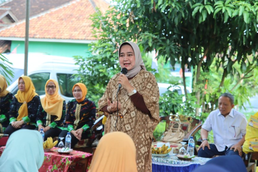 Riana Sari Arinal Salurkan Bantuan Paket Sembako untuk Lansia Pesawaran