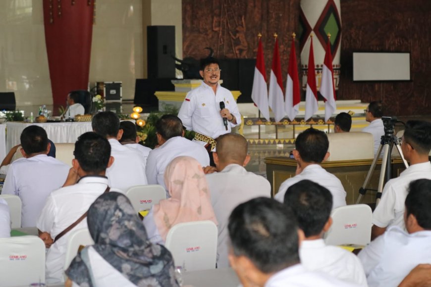 Mentan: Lampung Salah Satu Provinsi Penopang Pangan Nasional Hadapi Iklim El Nino