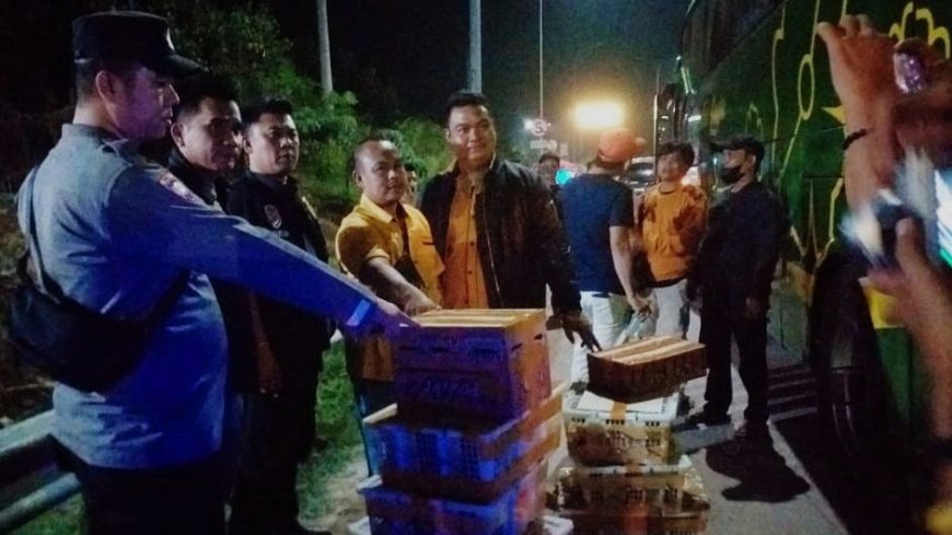 Polsek Terbanggi Besar Berhasil Gagalkan Penyelundupan Ratusan Burung Dilindungi Asal Way Kanan