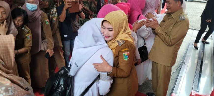 Bupati Tanggamus Dewi Handajani dan Wakil Bupati AM. Syafie Akhiri Masa Jabatan