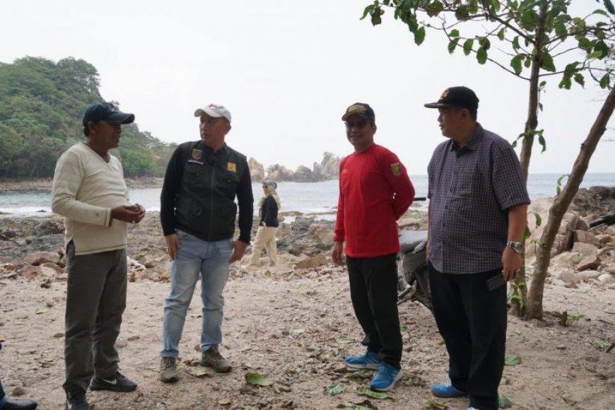Pj Bupati Tanggamus Tinjau Jalan Lintas Pesisir dari Pekon Kiluan hingga Simpang Kota Agung