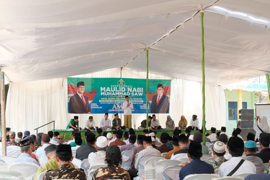 Dibingkai Maulid Nabi dan Haul, Majlis Taklim Al Amin di Lambar Terbentuk