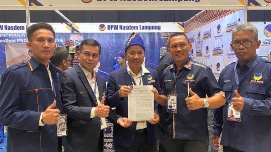 Bambang Kusmanto Ketua DPD NasDem Lampung Barat