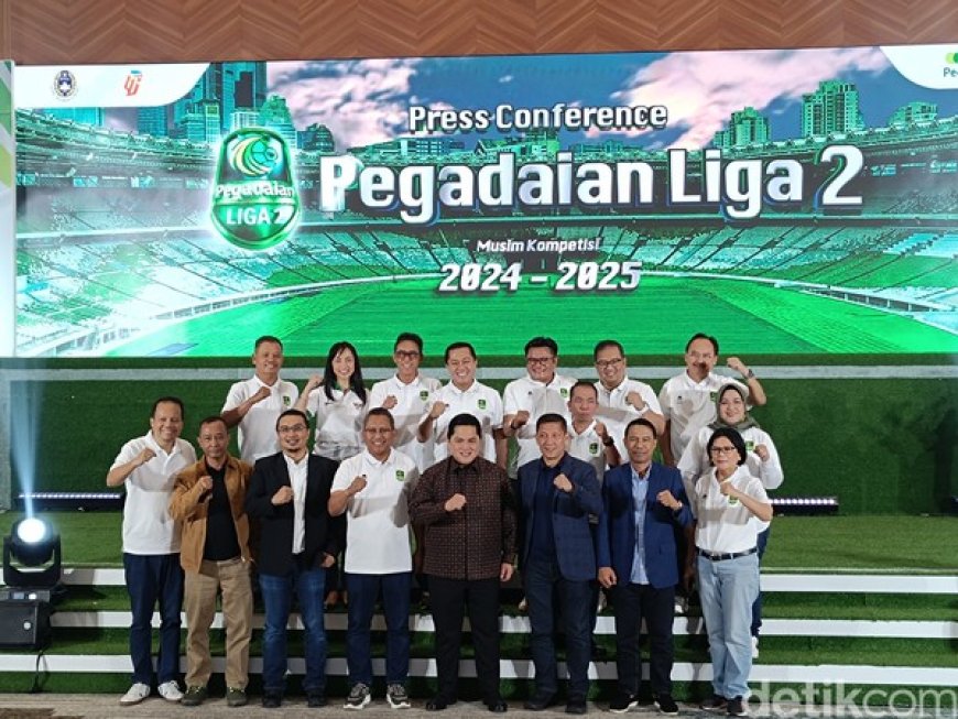 Erick Thohir Pastikan Kerja Sama Pegadaian dan Liga 2 Berjalan dengan Baik