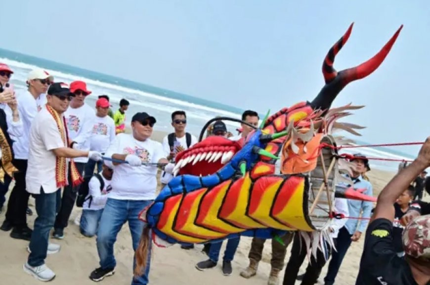 Meriah! Ribuan Layang-Layang Hiasi Langit Kalianda