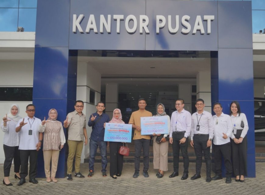 Kejutan Besar! Bank Lampung Serahkan Undian Simpeda Nasional