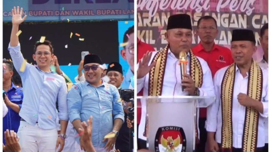 Perseteruan Pilkada di Lampung Selatan Dua Bacabup Saling Lapor ke Bawaslu