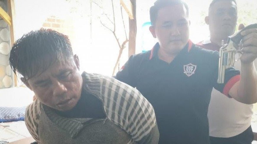 Polisi Tangkap Pelaku Curanmor Bersenjata Api yang Sempat Diamuk Massa di Bandar Lampung