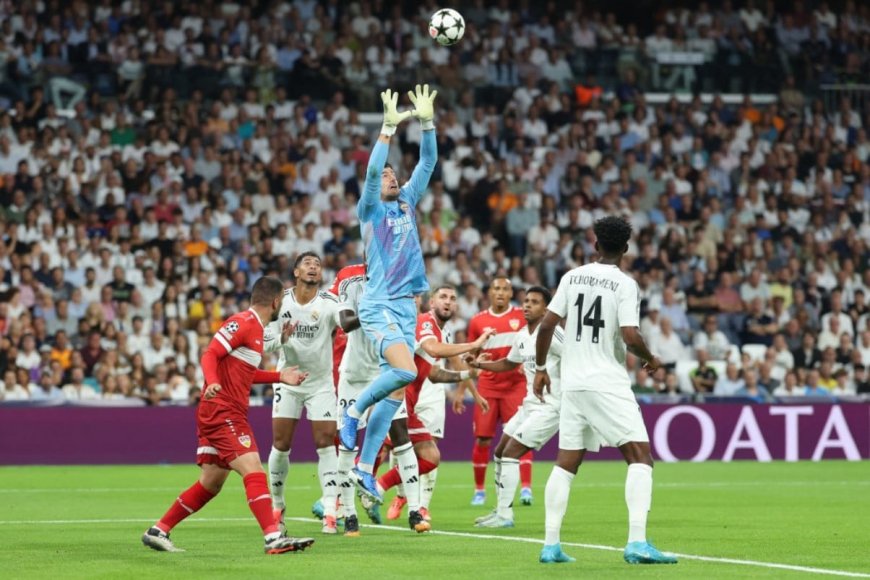 Real Madrid (3) Vs Stuttgart (1): Kalau Bukan Courtois, Entahlah!