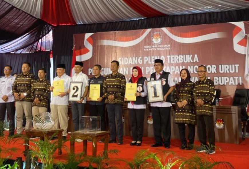 Pilkada Tanggamus : Dewi Handajani-Ammar Sirajuddin No Urut 1 dan Moh Saleh Asnawi-Agus Suranto No Urut 2