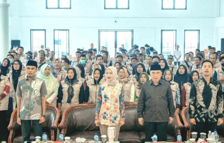 Jihan Nurlela Tegaskan Komitmen Pembangunan Berbasis Ekonomi Pertanian di Bimtek Koordinator Pekon se-Dapil II