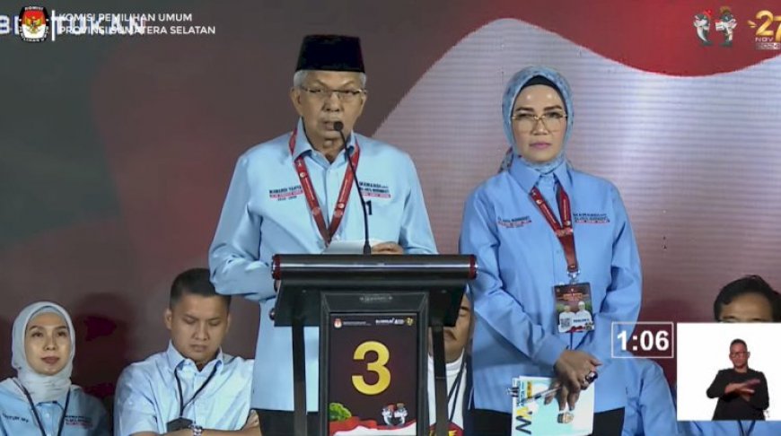 Matahati Ungkap 8 Misi Utama untuk Kemajuan Sumsel di Debat Pilgub