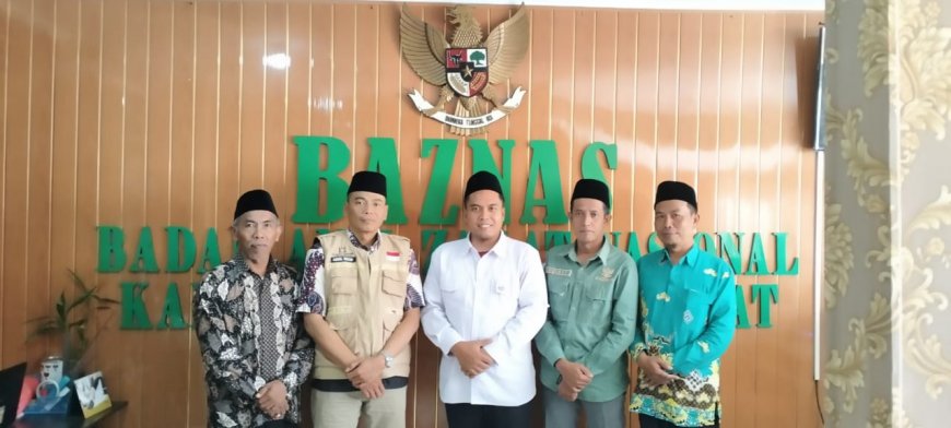 BAZNAS Lampung Barat Terima Kunjungan Santri Pemenang 10 Besar Kompetisi Santri Preneur Digital Marketing BAZNAS RI