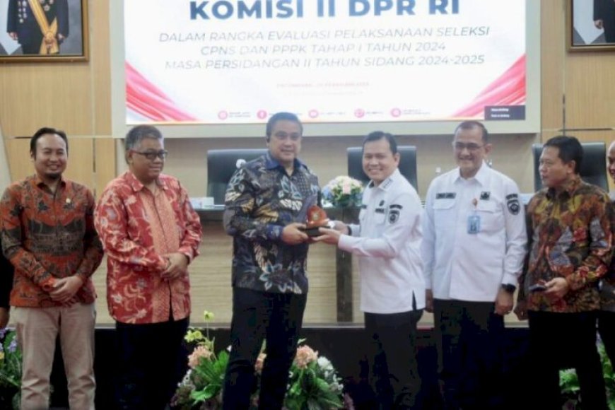 Komisi II DPR RI Evaluasi Seleksi CPNS dan PPPK di Sumsel