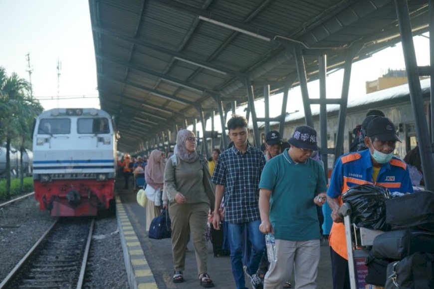 Tiket Mudik KAI Divre III Palembang Terjual Lebih dari 47 Ribu