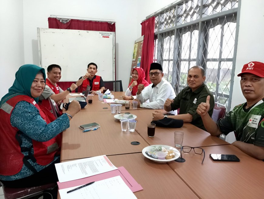 PMI Lampung Barat Matangkan Persiapan Muskab dan Perkuat Layanan Kemanusiaan