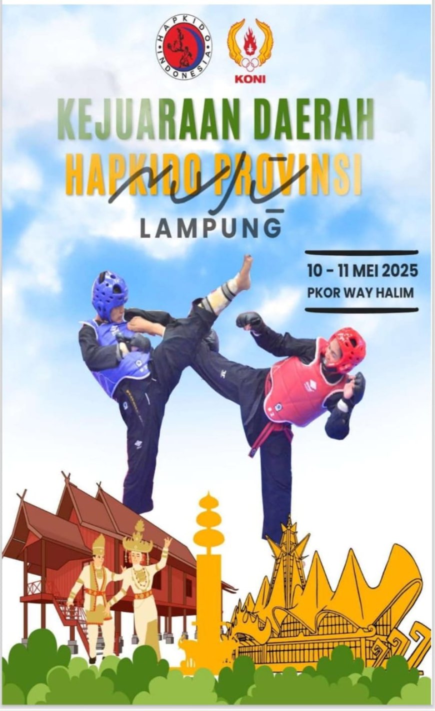 Lampung Barat Kirim 13 Atlet, Target Prestasi di Kejurda Hapkido 2025